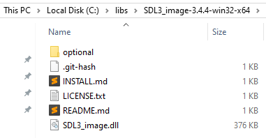 Folder structure Link