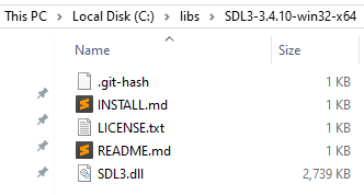 Folder structure Link