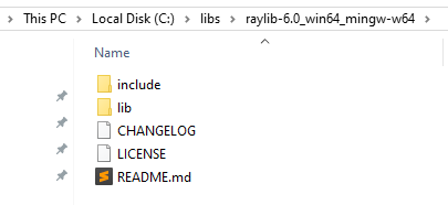 Raylib Folder