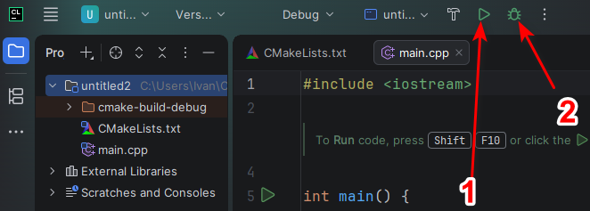 Run a project